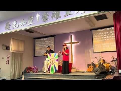 David Hong 牧師証道、何師母翻譯與回應分享、何牧師祝福6/29/2025