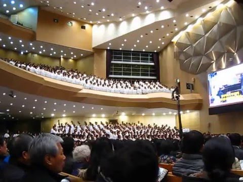 1/3 何治平牧師 何畢敏芝師母訪韓國 Myung Sung Church